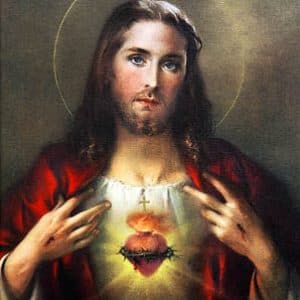 Sacred Heart of Jesus – Classic Plaques (English)
