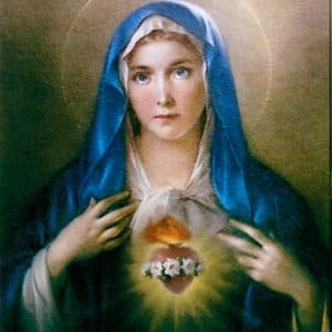Immaculate Heart of Mary – Classic Plaques (English)