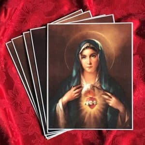 Immaculate Heart of Mary (Classic Print)
