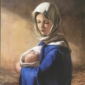 Mary with Child Jesus, A
