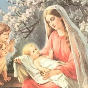 Mary with Child Jesus, C