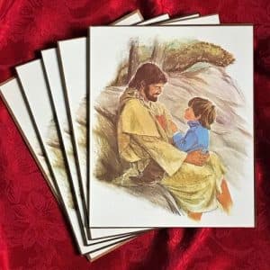 First Holy Communion – Jesus with Young Boy
