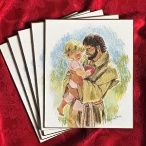 First Holy Communion – Jesus with Young Girl