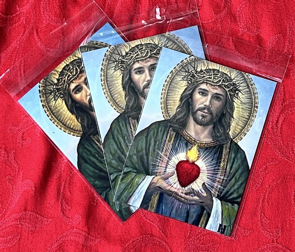 The Heart of Jesus (Cor Salvatoris), 6×8 in.