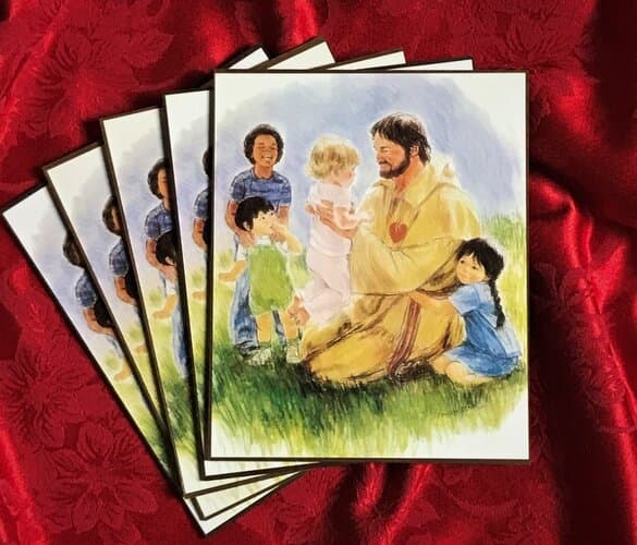First Holy Communion – Jesus with Children, 8x10 inches